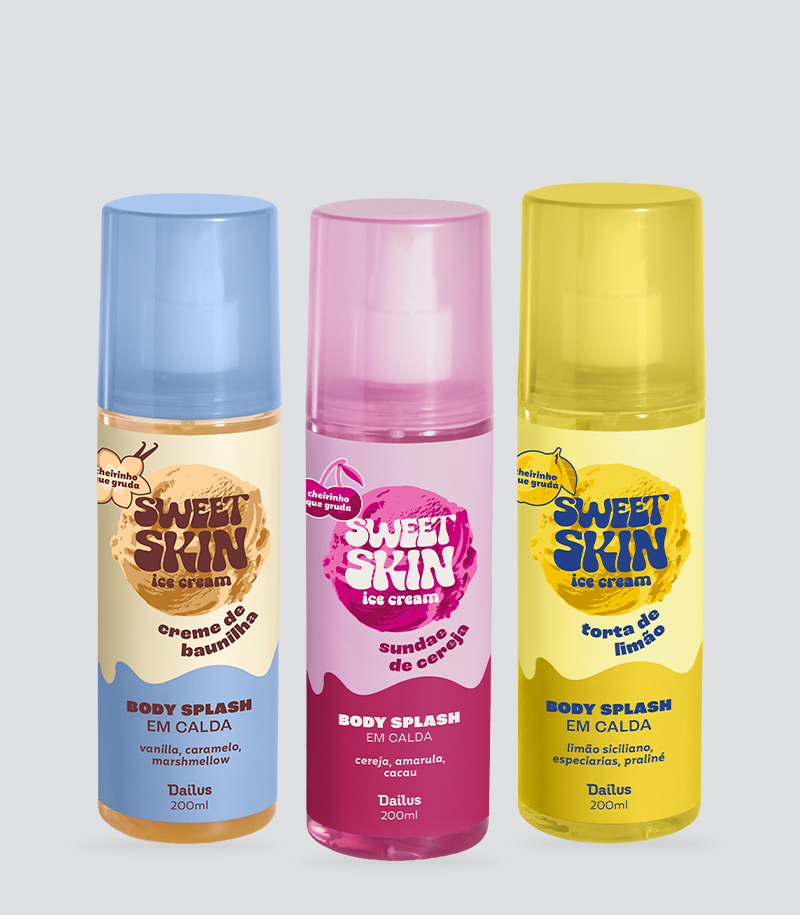 KIT TRIO BODY SPLASHES - SWEET SKIN – Dailus KIT TRIO BODY SPLASHES - SWEET SKIN – Dailus