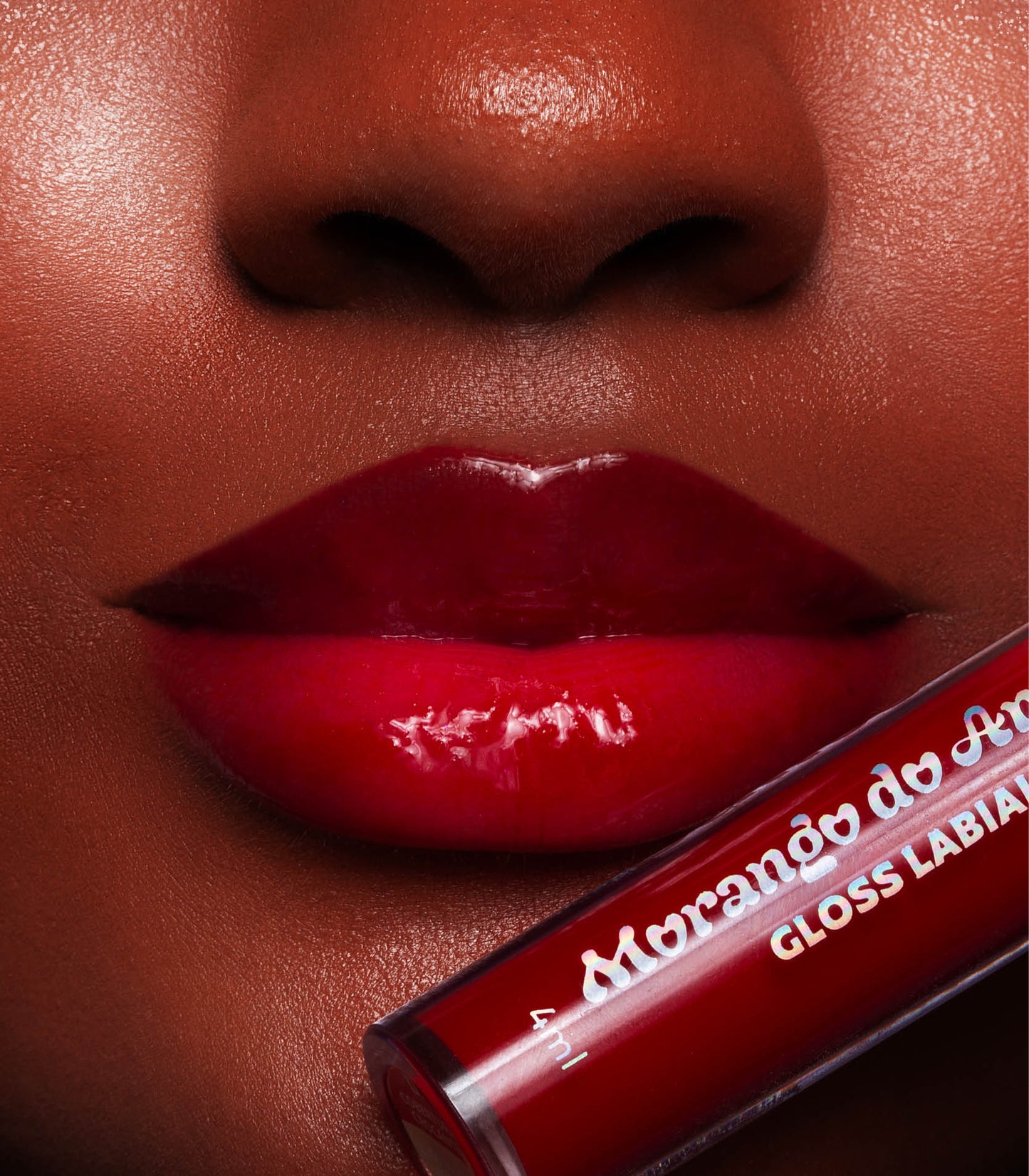 GLOSS LABIAL MORANGO DO AMOR – COBERTURA CROCANTE