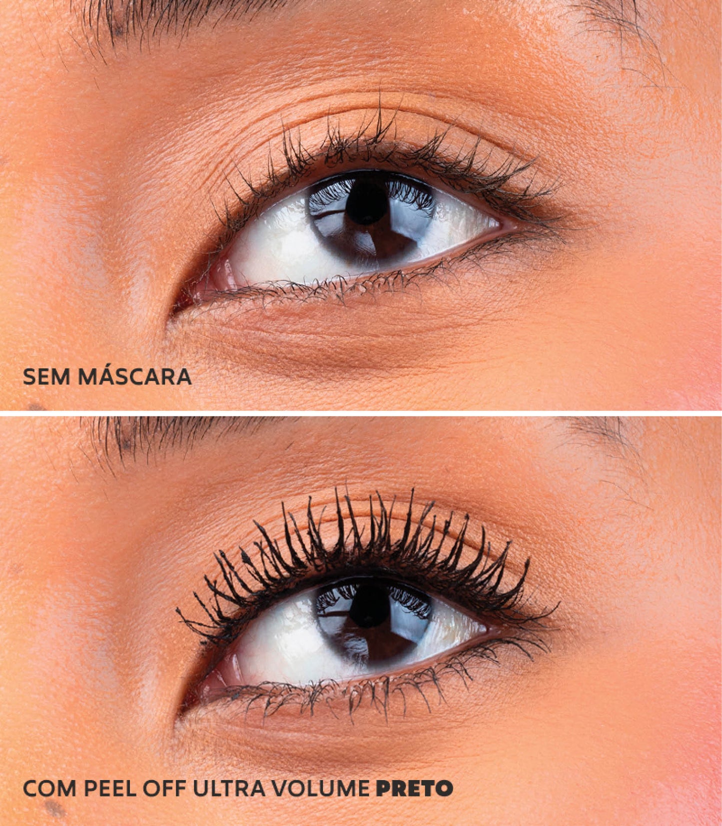 MÁSCARA PARA CÍLIOS PEEL-OFF PANDA ULTRA VOLUME – PRETO