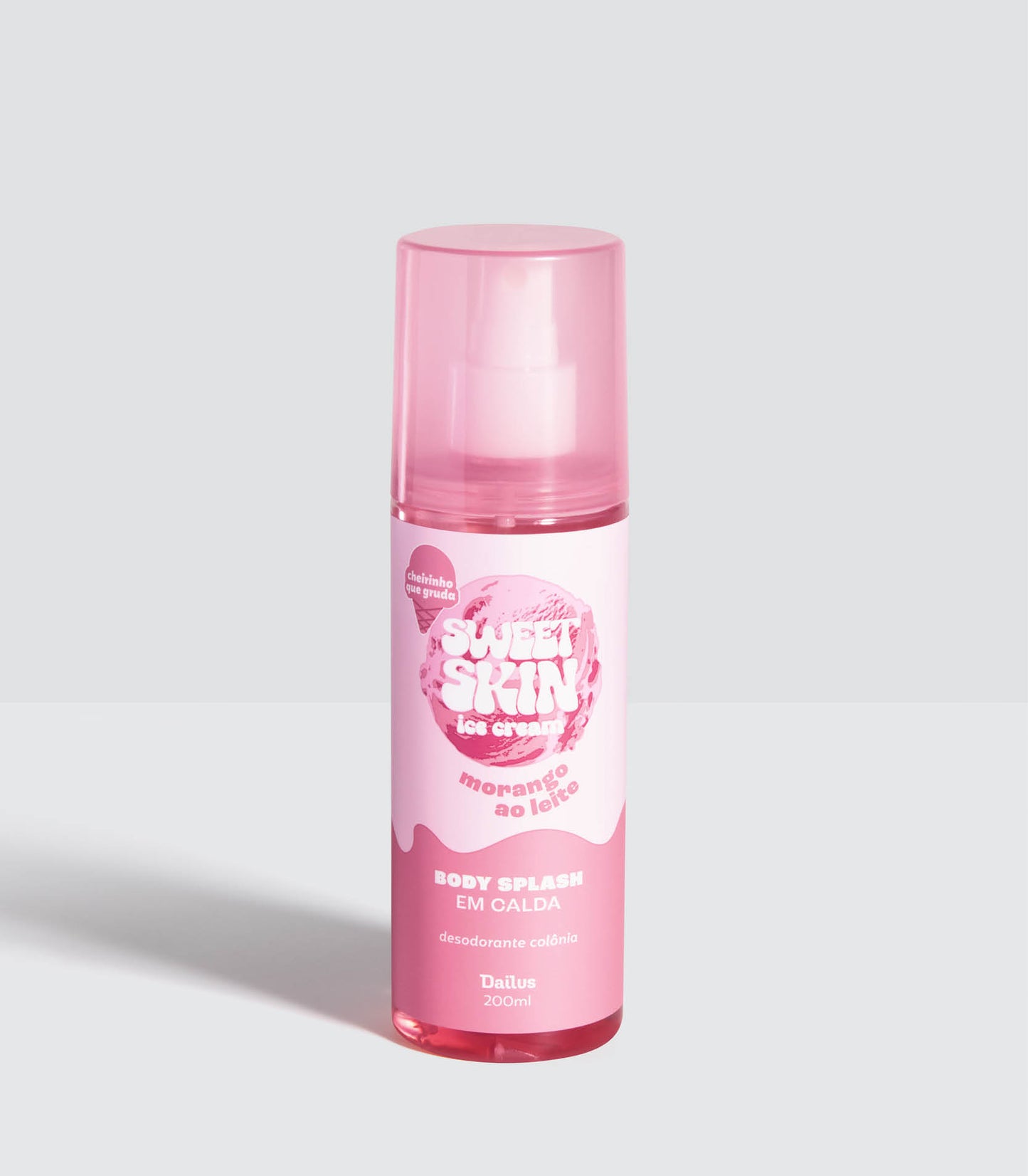 BODY SPLASH EM CALDA (MORANGO AO LEITE) – SWEET SKIN ICE CREAM