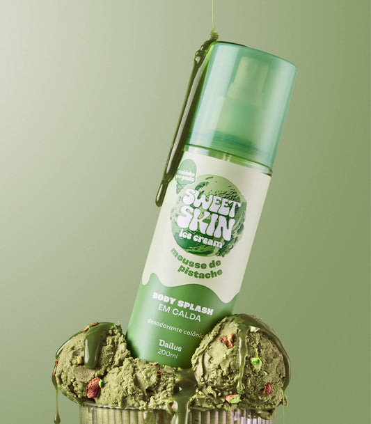 BODY SPLASH EM CALDA (MOUSSE DE PISTACHE) – SWEET SKIN ICE CREAM