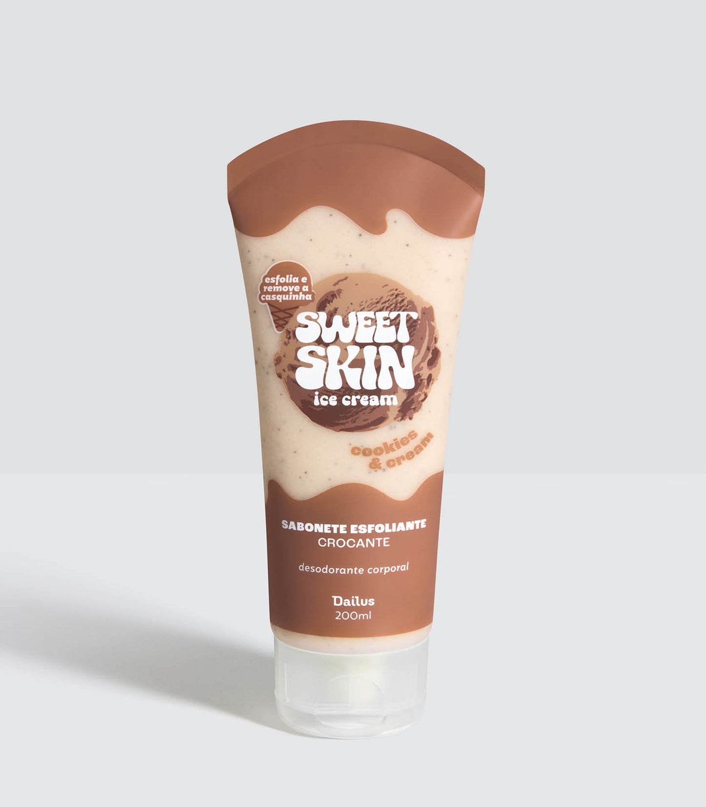 SABONETE ESFOLIANTE CROCANTE (COOKIES & CREAM) – SWEET SKIN ICE CREAM