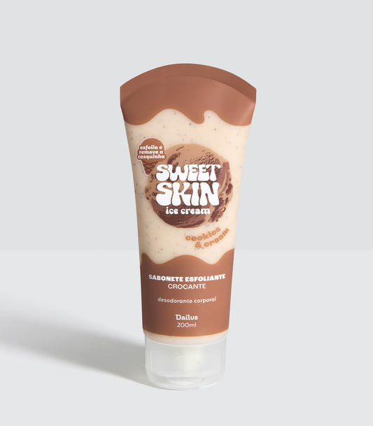 SABONETE ESFOLIANTE CROCANTE (COOKIES & CREAM) – SWEET SKIN ICE CREAM