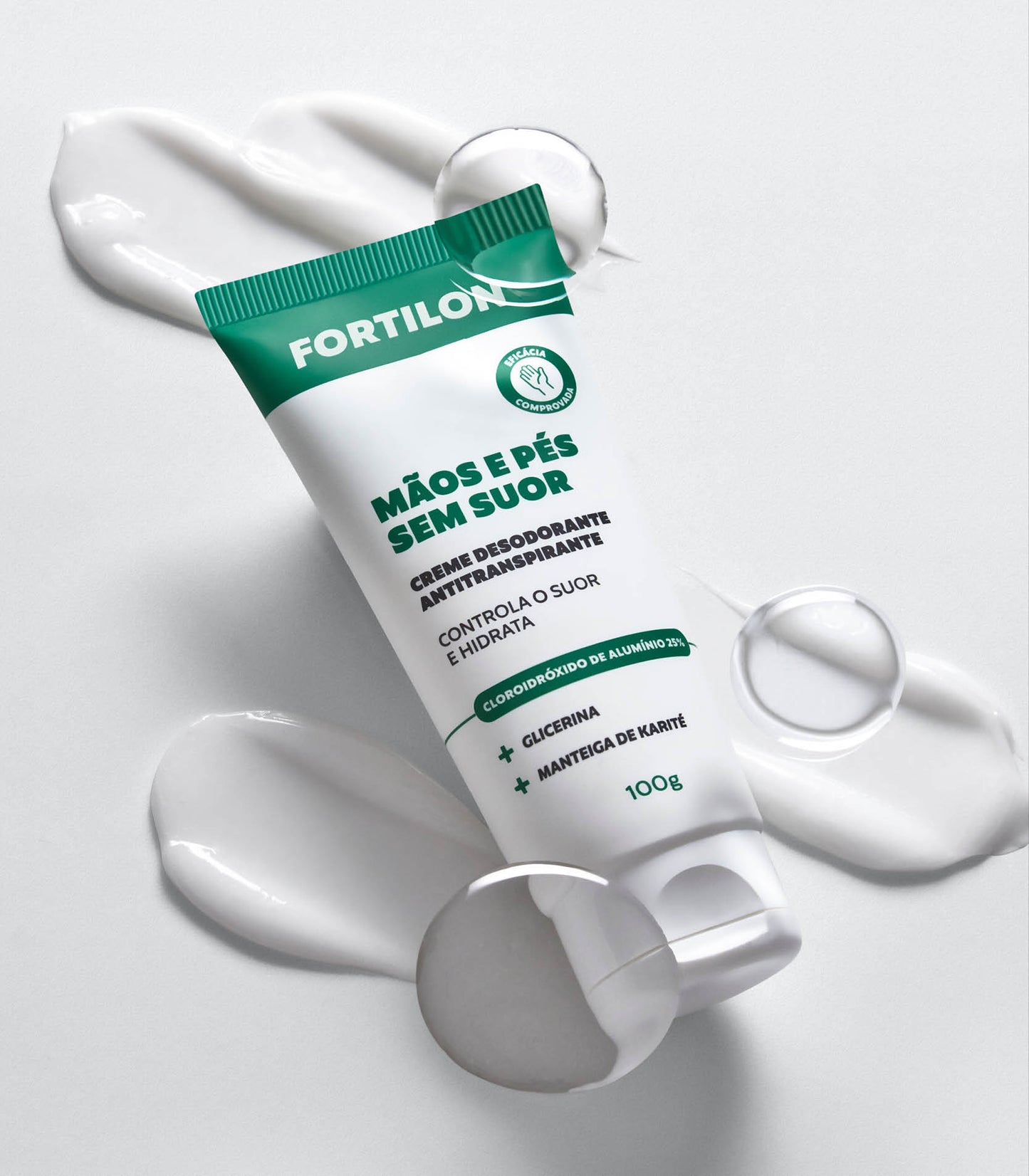 CREME MÃOS E PÉS SEM SUOR (ANTITRANSPIRANTE) – FORTILON