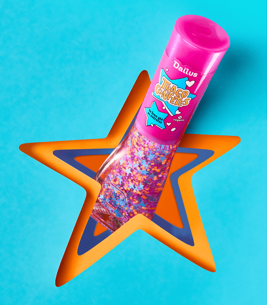 Esmalte Trago Confetes – Te Levo Até As Estrelas