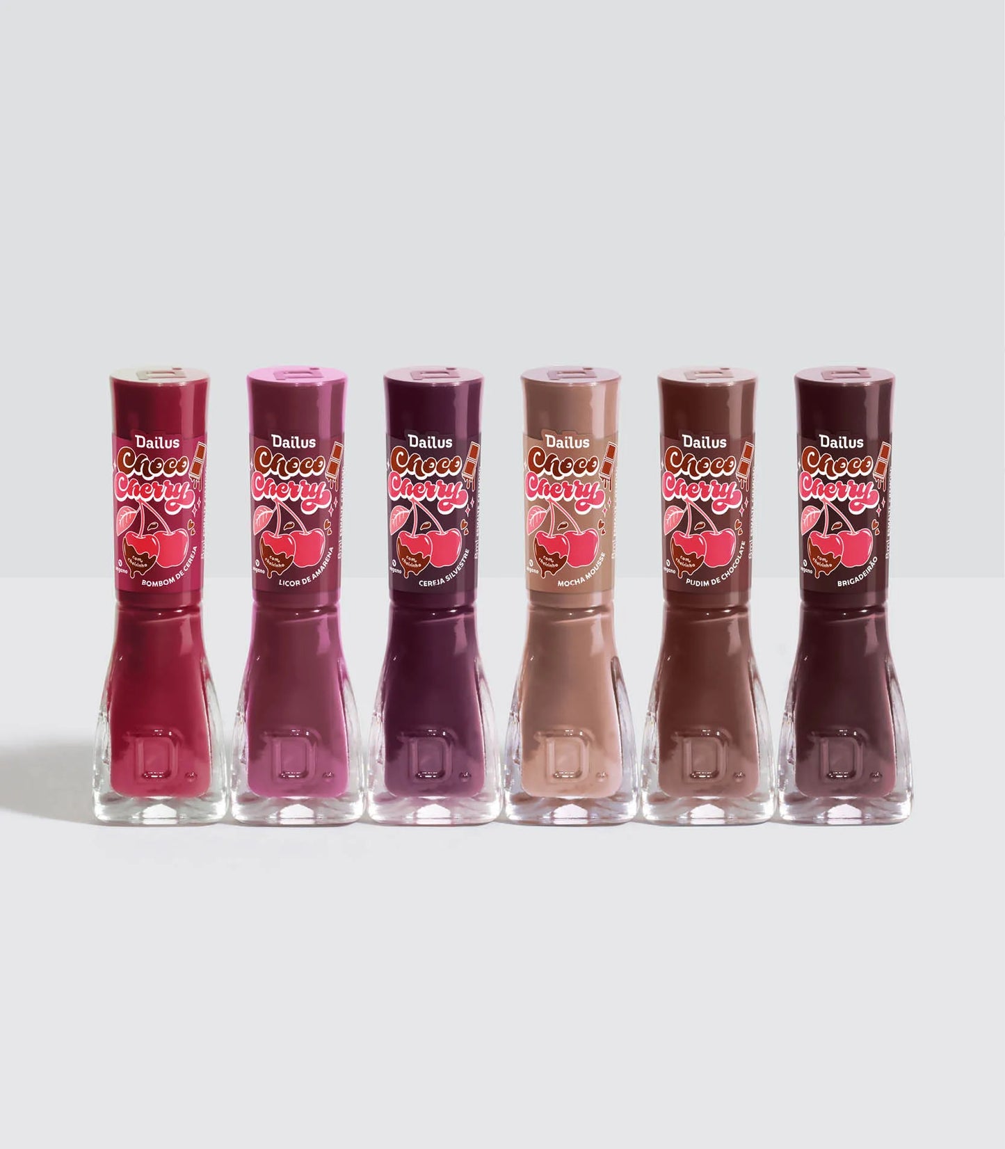 Kit Esmaltes Choco Cherry