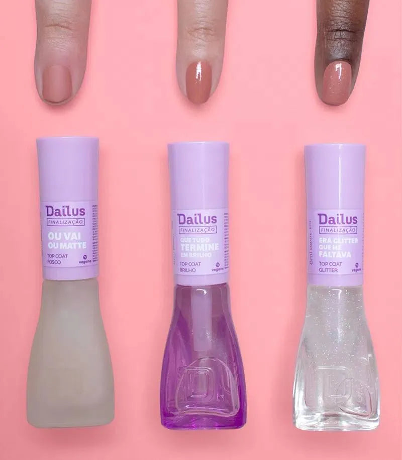 Era Glitter Que Me Faltava (Top Coat Glitter )