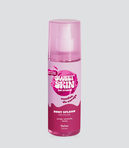 BODY SPLASH EM CALDA (SUNDAE DE CEREJA) – SWEET SKIN ICE CREAM