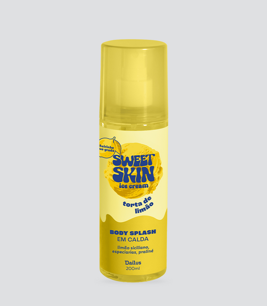 BODY SPLASH EM CALDA (TORTA DE LIMÃO) – SWEET SKIN ICE CREAM