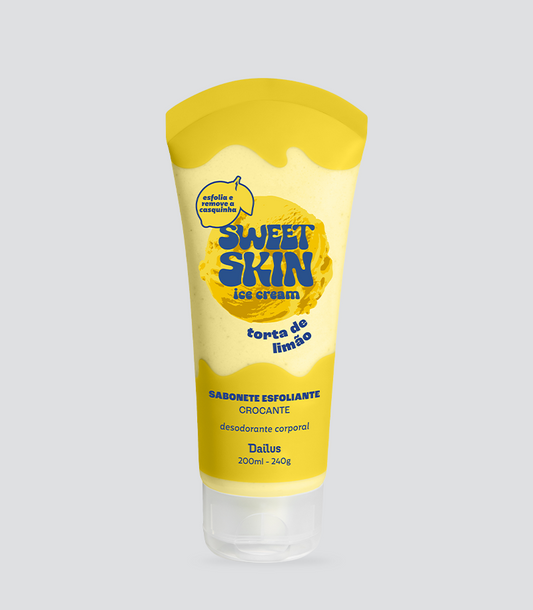 SABONETE ESFOLIANTE CROCANTE (TORTA DE LIMÃO) – SWEET SKIN ICE CREAM