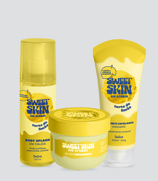 KIT TRIO TORTA DE LIMÃO – SWEET SKIN ICE CREAM