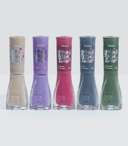 Kit Esmaltes Dailus Good Vibezinha