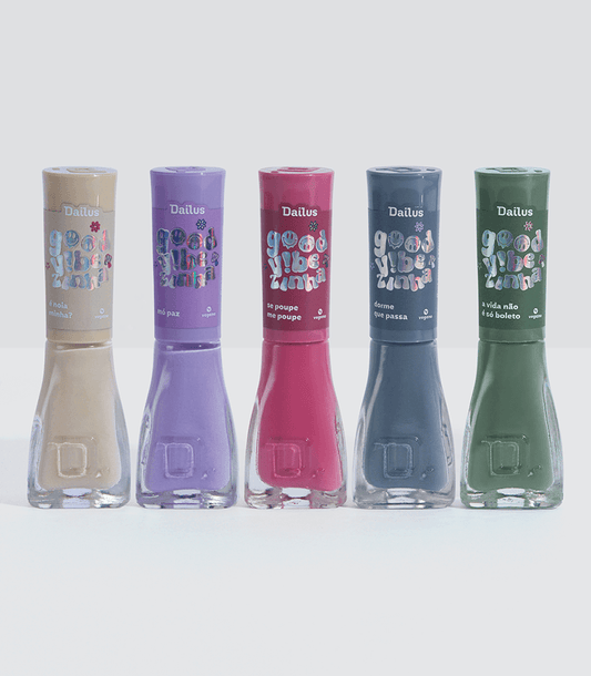 Kit Esmaltes Dailus Good Vibezinha
