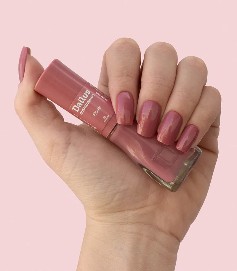 Esmalte Queridinhos Cremoso - Rose