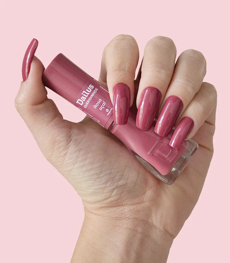 Esmalte Queridinhos Cremoso - Rosa Açaí