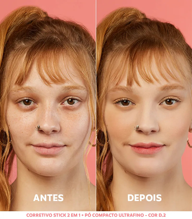 Pó Compacto Ultrafino - D2 Claro