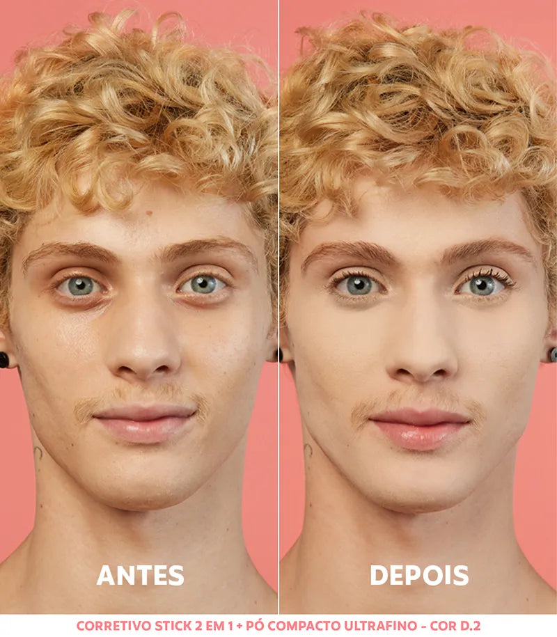 Pó Compacto Ultrafino - D2 Claro