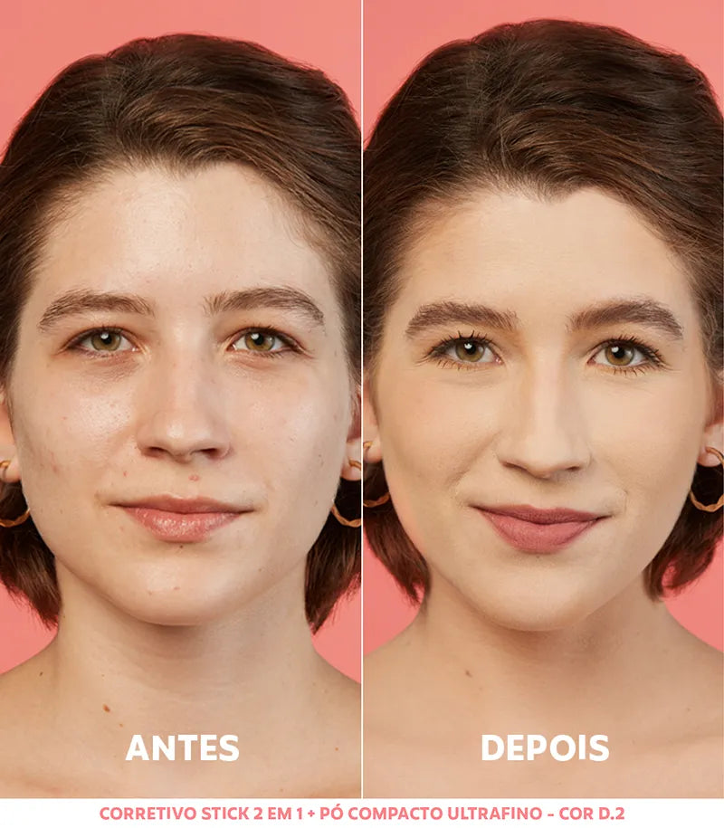 Pó Compacto Ultrafino - D2 Claro