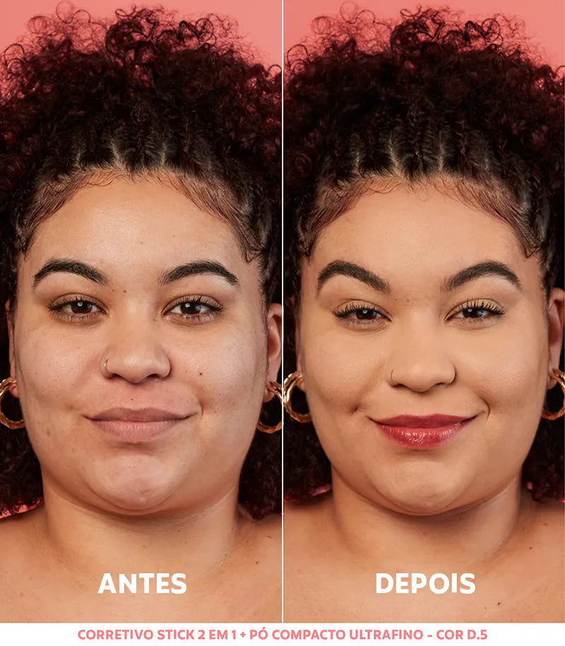 Pó Compacto Ultrafino - D5 Médio