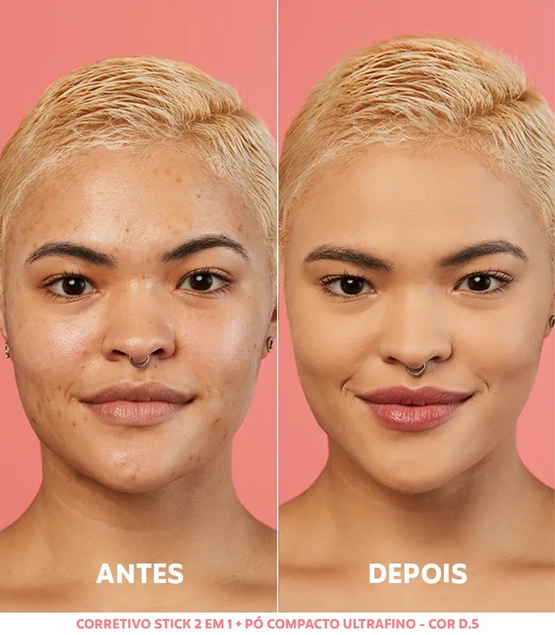 Pó Compacto Ultrafino - D5 Médio