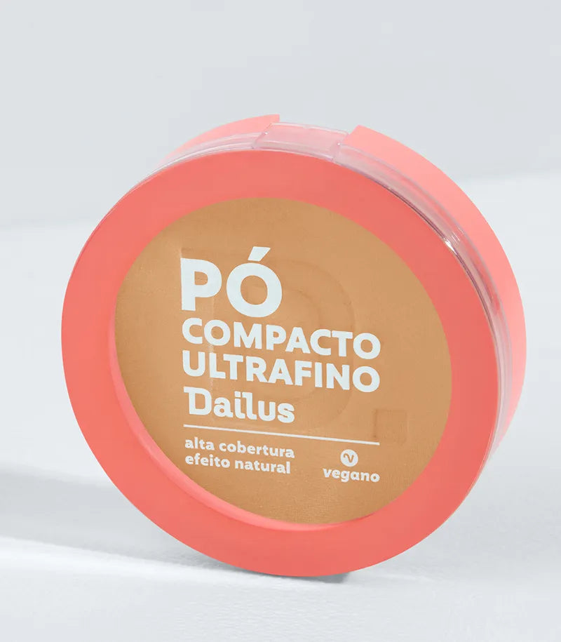 Pó Compacto Ultrafino - D6 Médio