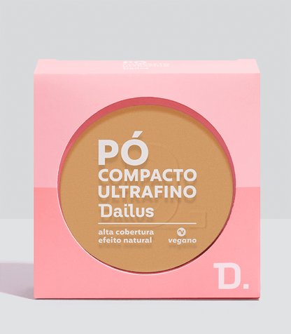 Pó Compacto Ultrafino - D6 Médio