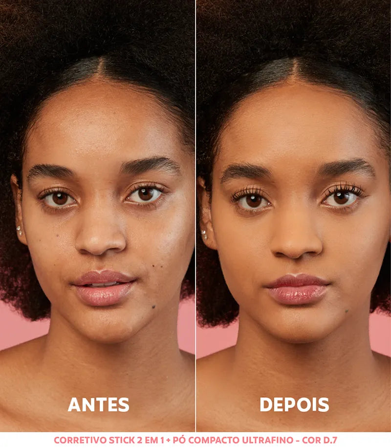 Pó Compacto Ultrafino - D7 Médio