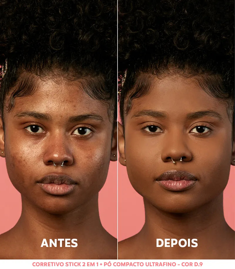 Pó Compacto Ultrafino - D9 Escuro