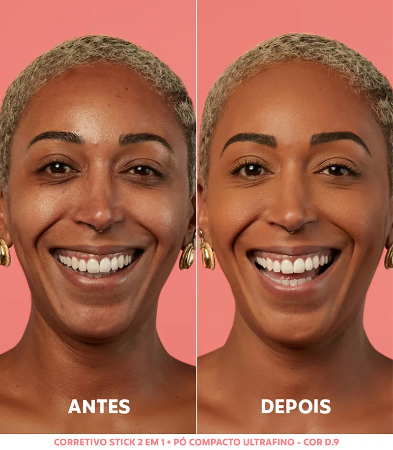 Pó Compacto Ultrafino - D9 Escuro