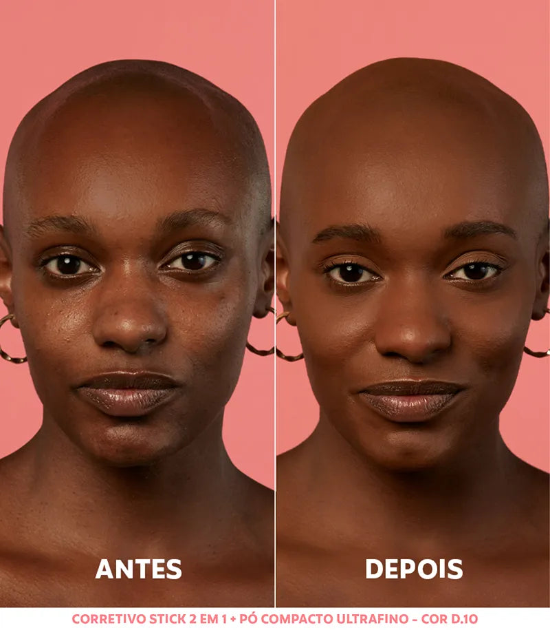 Pó Compacto Ultrafino - D10 Escuro