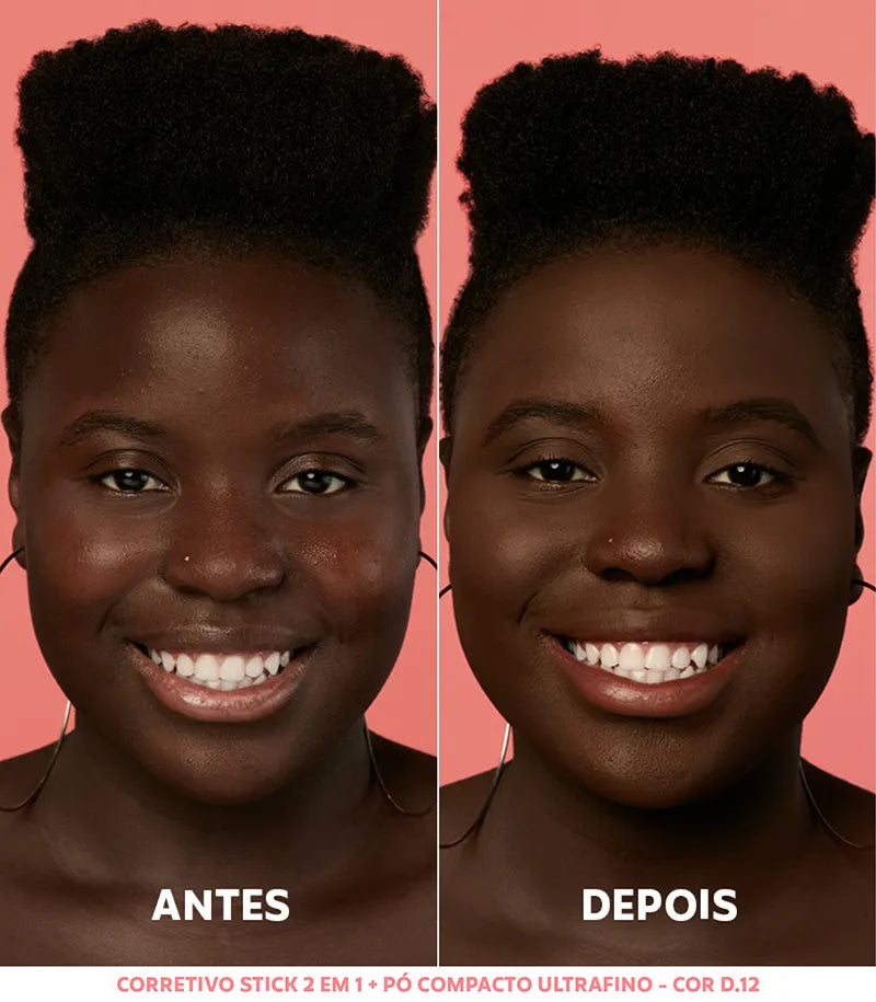 Pó Compacto Ultrafino - D12 Escuro