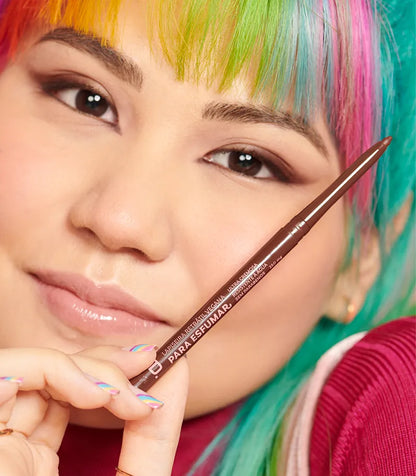 Lapiseira Retrátil Olhos - Marrom