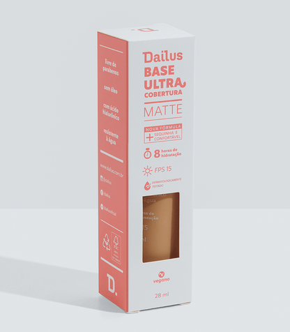 Base Líquida Ultra Cobertura -  D7 Médio
