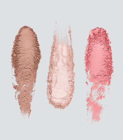 Contorno & Iluminador & Blush - Pele De Milhões 1 - Peles Claras a Médias