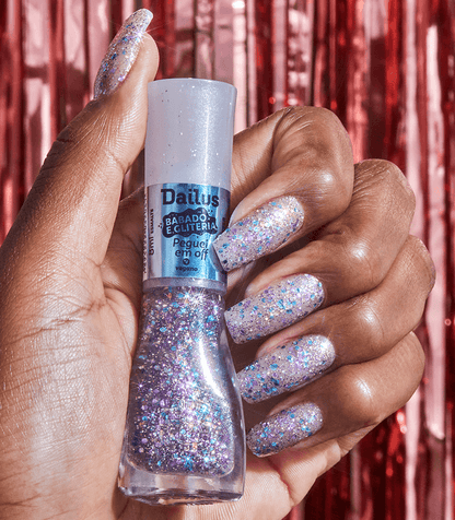 Esmalte Babado E Gliteria - Peguei Em Off