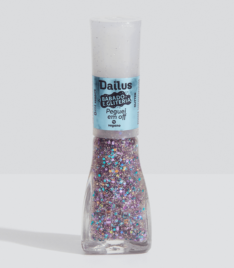 Esmalte Babado E Gliteria - Peguei Em Off