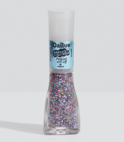 Esmalte Babado E Gliteria - Peguei Em Off