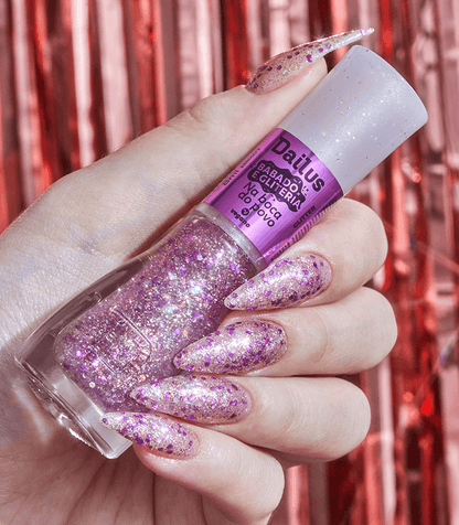 Esmalte Babado E Gliteria - Na Boca Do Povo