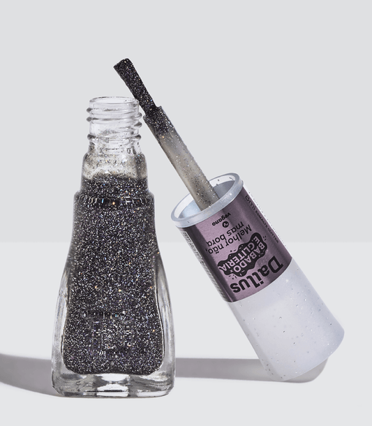 Esmalte Babado e Gliteria - Melhor Não, Mas Bora