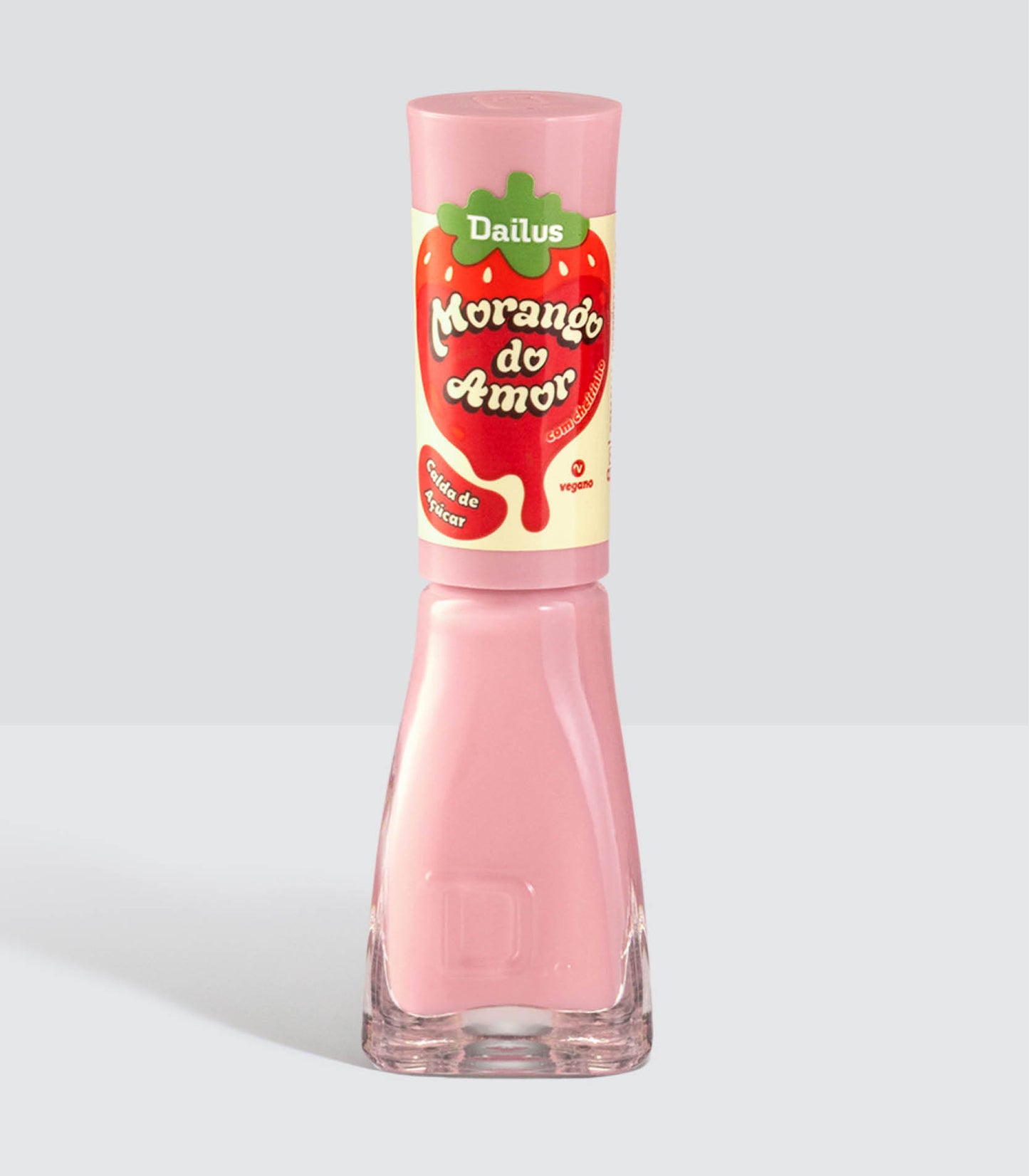 ESMALTE MORANGO DO AMOR – CALDA DE AÇÚCAR