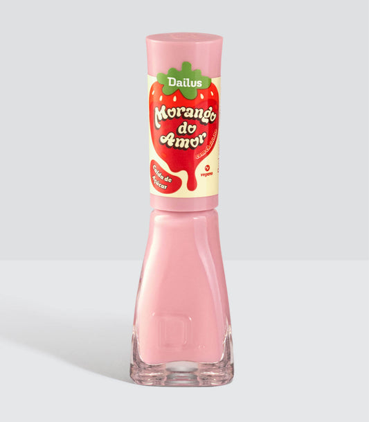 ESMALTE MORANGO DO AMOR – CALDA DE AÇÚCAR