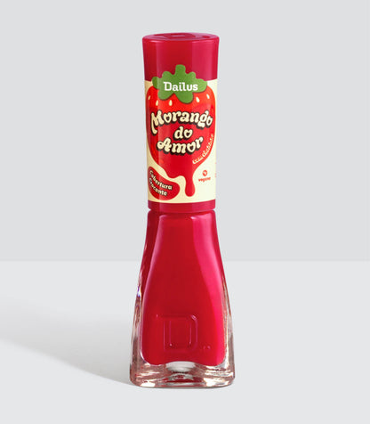 ESMALTE MORANGO DO AMOR – COBERTURA CROCANTE