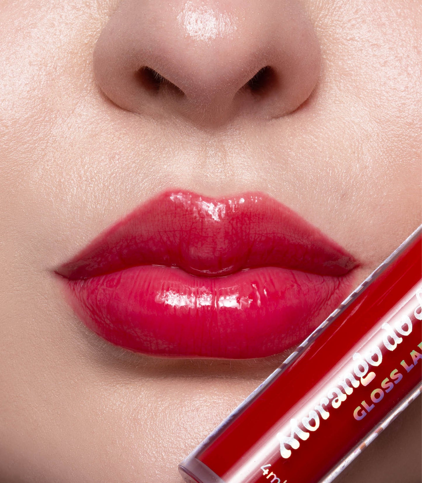 GLOSS LABIAL MORANGO DO AMOR – COBERTURA CROCANTE