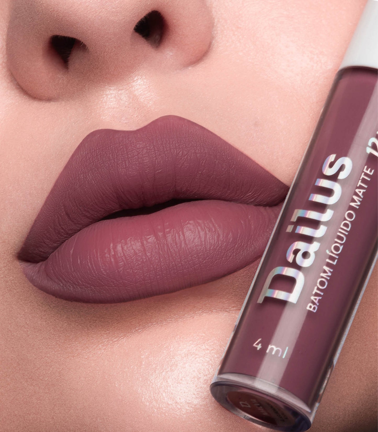 Batom Líquido Matte 12H – Malva