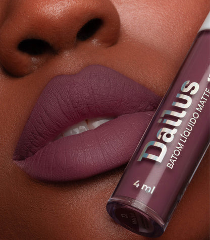 Batom Líquido Matte 12H – Malva