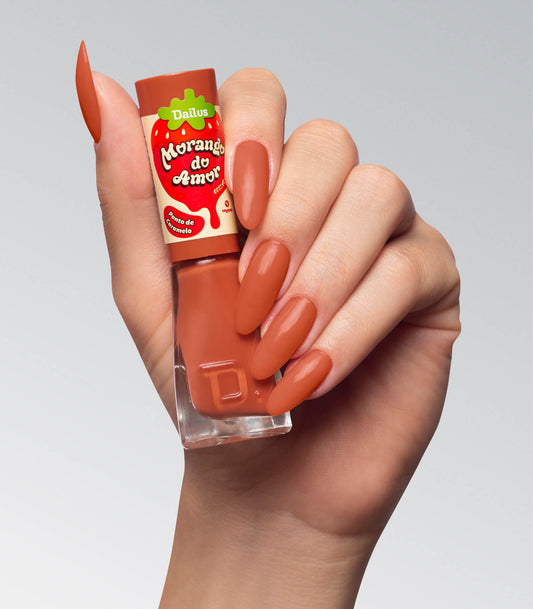 ESMALTE MORANGO DO AMOR – PONTO DE CARAMELO