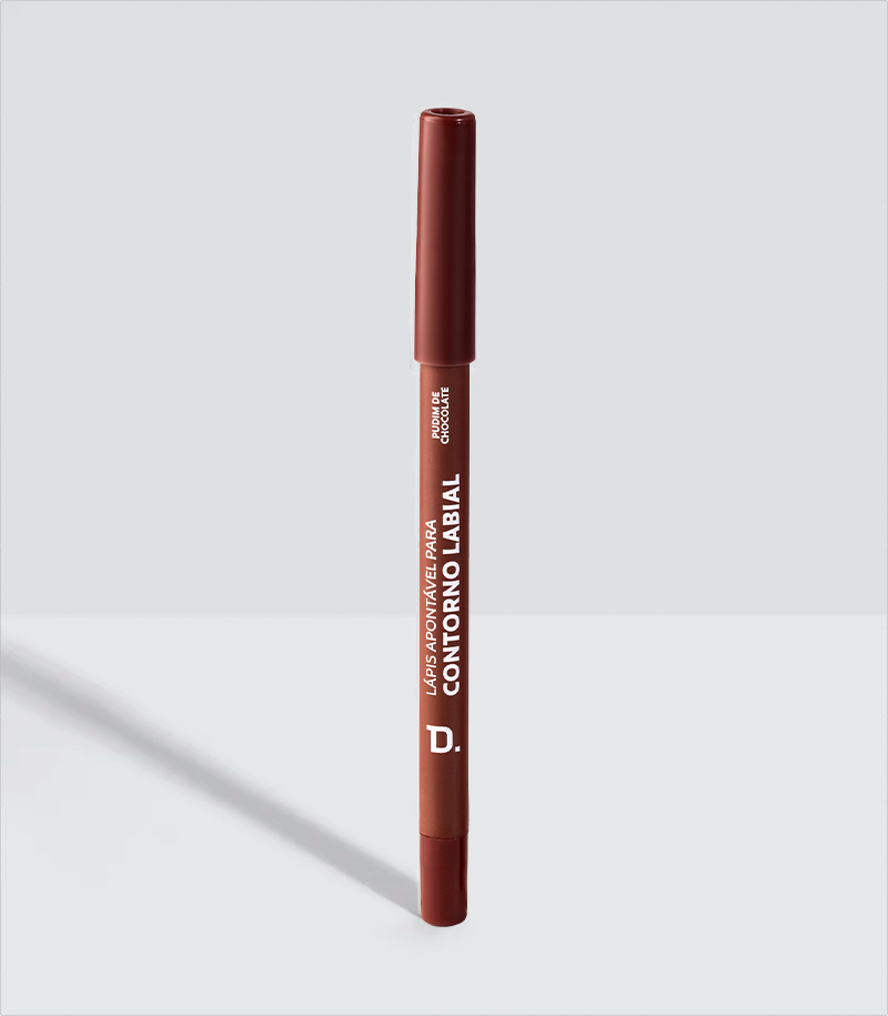 LÁPIS APONTÁVEL PARA CONTORNO LABIAL – PUDIM DE CHOCOLATE
