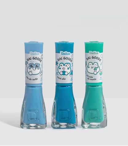 KIT ESMALTES DAI GOODS – TARDE NA PRAIA – SAPINHO