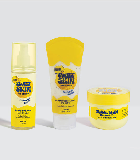 KIT TRIO TORTA DE LIMÃO – SWEET SKIN ICE CREAM
