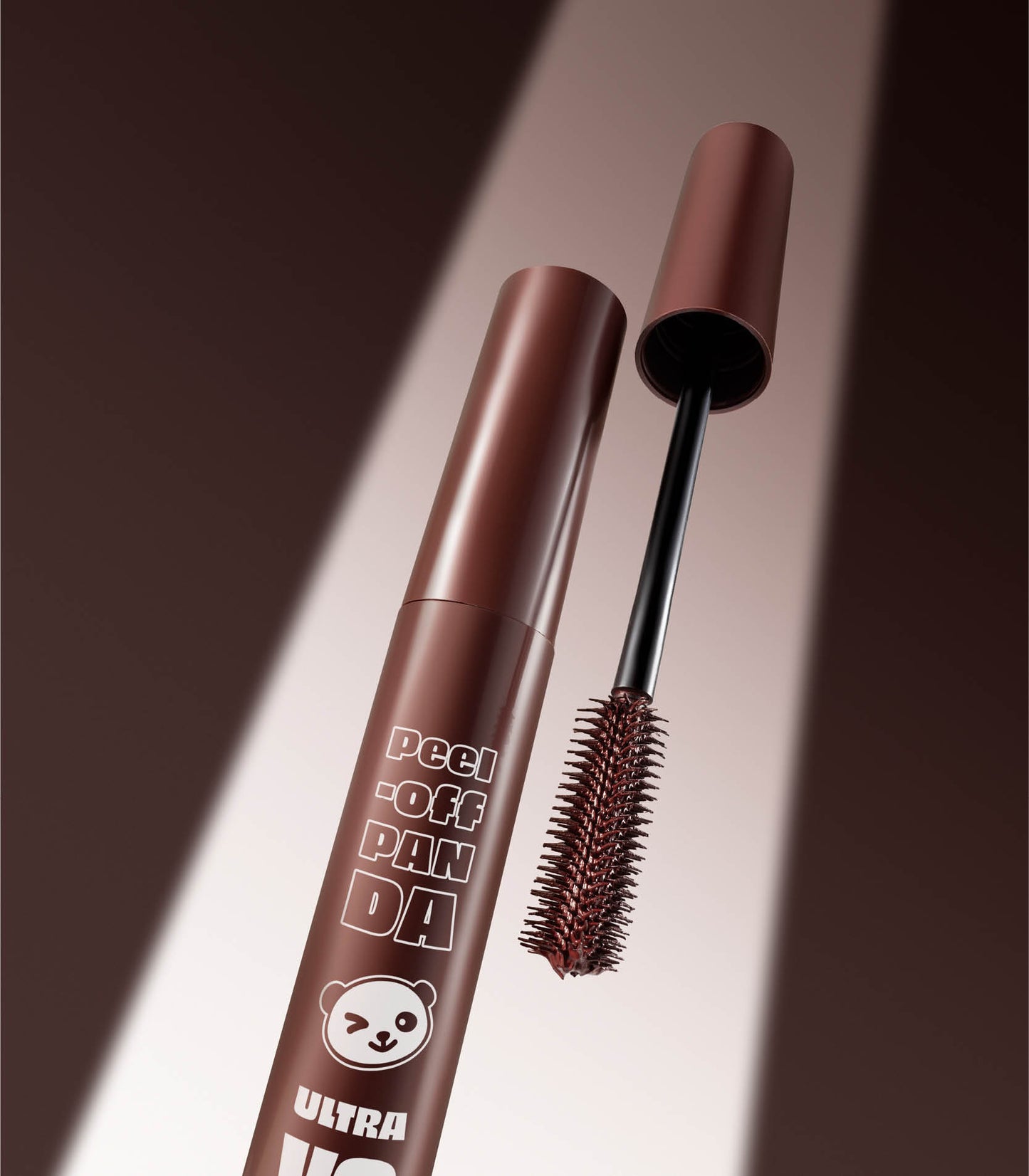 MÁSCARA PARA CÍLIOS PEEL-OFF PANDA ULTRA VOLUME – MARROM